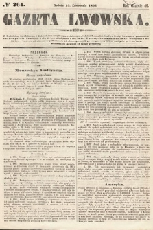Gazeta Lwowska. 1856, nr 264