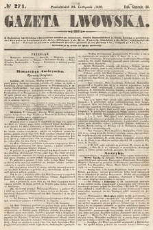 Gazeta Lwowska. 1856, nr 271