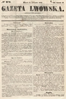 Gazeta Lwowska. 1856, nr 272