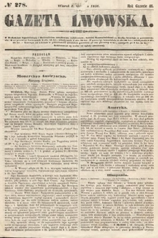 Gazeta Lwowska. 1856, nr 278