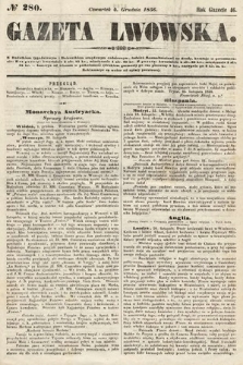 Gazeta Lwowska. 1856, nr 280