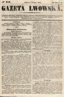 Gazeta Lwowska. 1856, nr 282
