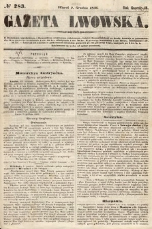 Gazeta Lwowska. 1856, nr 283
