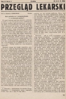 Przegląd Lekarski : organ Krakowskiego Towarzystwa Lekarskiego i Wrocławskiego Towarzystwa Lekarskiego. Seria 2. 1950, nr 19