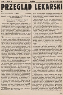 Przegląd Lekarski : organ Krakowskiego Towarzystwa Lekarskiego i Wrocławskiego Towarzystwa Lekarskiego. Seria 2. 1950, nr 20
