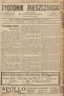 Tygodnik Mieszczański : organ Klubu Rękodzielniczo-Mieszczańskiego. 1913, nr 3