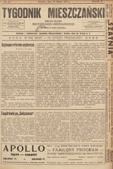 Tygodnik Mieszczański : organ Klubu Rękodzielniczo-Mieszczańskiego. 1913, nr 13