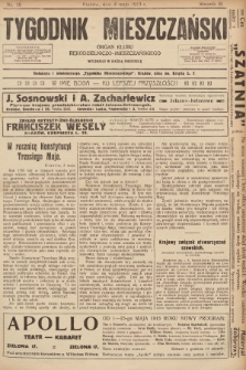 Tygodnik Mieszczański : organ Klubu Rękodzielniczo-Mieszczańskiego. 1913, nr 18