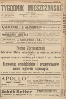 Tygodnik Mieszczański : organ Klubu Rękodzielniczo-Mieszczańskiego. 1913, nr 23