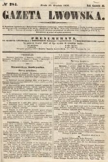 Gazeta Lwowska. 1856, nr 284
