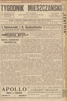 Tygodnik Mieszczański : organ Klubu Rękodzielniczo-Mieszczańskiego. 1913, nr 26