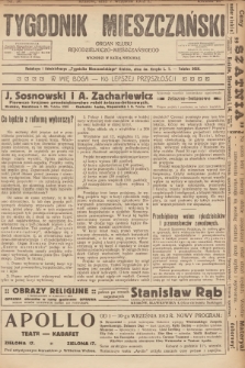 Tygodnik Mieszczański : organ Klubu Rękodzielniczo-Mieszczańskiego. 1913, nr 36