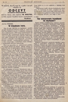 Przegląd Kupiecki : [organ Krakowskiego Stowarzyszenia Kupców. 1922], nr 19