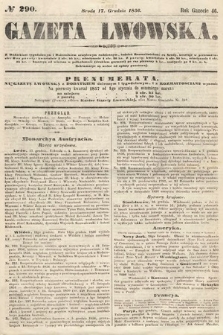 Gazeta Lwowska. 1856, nr 290