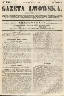 Gazeta Lwowska. 1856, nr 296