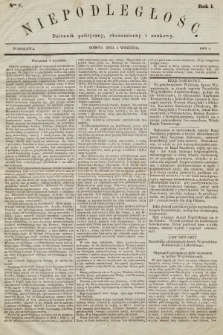 Niepodległość : dziennik polityczny, ekonomiczny i naukowy. 1863, nr 6