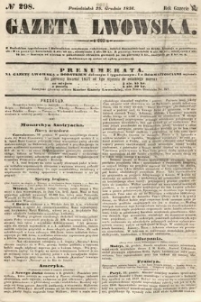 Gazeta Lwowska. 1856, nr 298