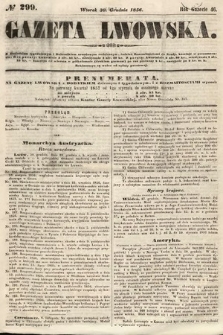 Gazeta Lwowska. 1856, nr 299
