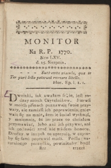 Monitor. 1770, nr 65