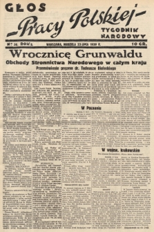 Głos Pracy Polskiej : tygodnik narodowy. 1939, nr 30