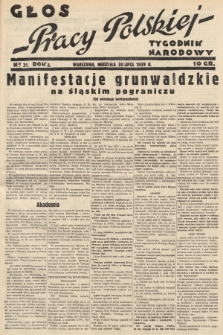 Głos Pracy Polskiej : tygodnik narodowy. 1939, nr 31