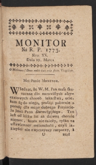 Monitor. 1773, nr 20
