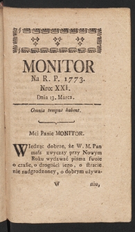 Monitor. 1773, nr 21