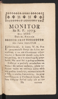 Monitor. 1773, nr 32