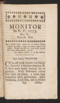 Monitor. 1773, nr 40