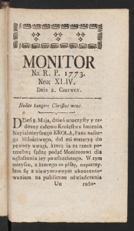 Monitor. 1773, nr 44