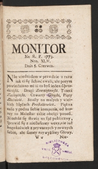 Monitor. 1773, nr 45