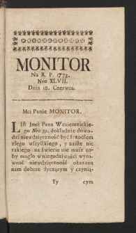 Monitor. 1773, nr 47
