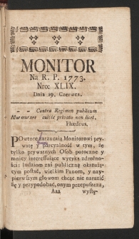 Monitor. 1773, nr 49