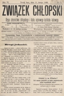 Związek Chłopski : organ stronnictwa chłopskiego i klubu sejmowego katolicko-ludowego. 1899, nr 5