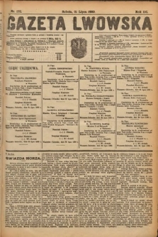 Gazeta Lwowska. 1920, nr 172