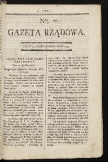 Gazeta Rządowa. 1794, nr 101