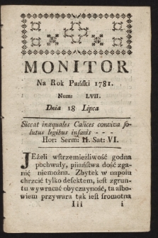 Monitor. 1781, nr 57