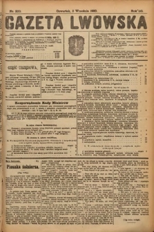 Gazeta Lwowska. 1920, nr 200