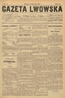 Gazeta Lwowska. 1914, nr 14