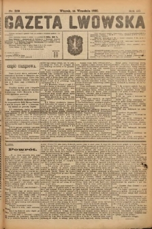 Gazeta Lwowska. 1920, nr 209