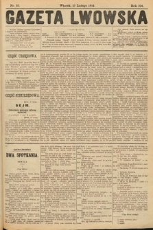 Gazeta Lwowska. 1914, nr 37