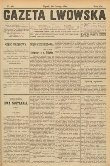 Gazeta Lwowska. 1914, nr 40
