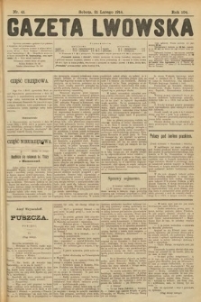 Gazeta Lwowska. 1914, nr 41