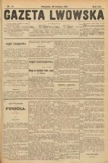 Gazeta Lwowska. 1914, nr 42