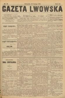 Gazeta Lwowska. 1914, nr 45