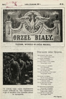 Orzeł Biały : tygodnik, wychodzi na każdą niedzielę. 1925, nr 34