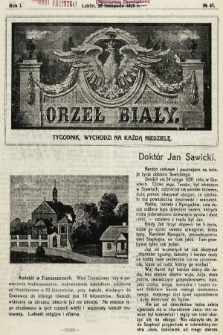 Orzeł Biały : tygodnik, wychodzi na każdą niedzielę. 1925, nr 47
