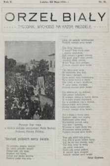Orzeł Biały : tygodnik, wychodzi na każdą niedzielę. 1926, nr 21