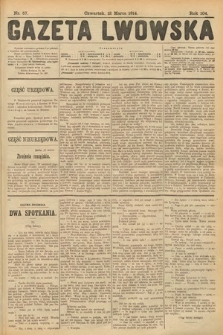 Gazeta Lwowska. 1914, nr 57