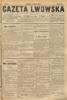 Gazeta Lwowska. 1914, nr 61